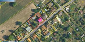 ÚDAJE Z KN - Prodej pozemku 1012 m², Libiš 