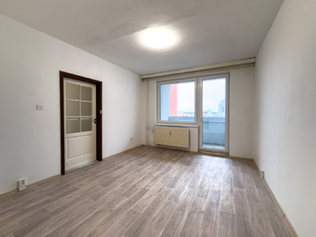 Obývací pokoj s kuchyní - Pronájem bytu 2+kk v osobním vlastnictví 42 m², Písek