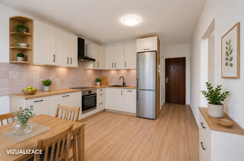 Vizualizace - Prodej bytu 1+1 v osobním vlastnictví 36 m², Františkovy Lázně