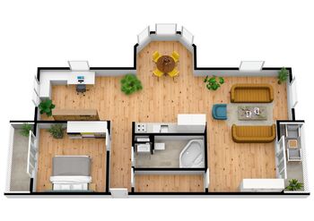 Pronájem bytu 2+kk v osobním vlastnictví 106 m², Vestec