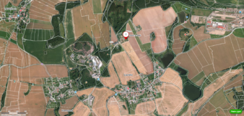 lokace LAZSKO - Prodej pozemku 2278 m², Lazsko