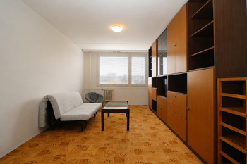 Obývací pokoj - Pronájem bytu 3+kk v osobním vlastnictví 63 m², Praha 10 - Hostivař
