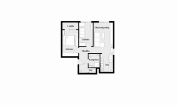 Pronájem bytu 3+kk v osobním vlastnictví 63 m², Praha 10 - Hostivař