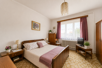 ložnice - přízemí - Prodej domu 130 m², Červené Pečky