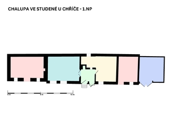 přízemí - Prodej chaty / chalupy 68 m², Studená