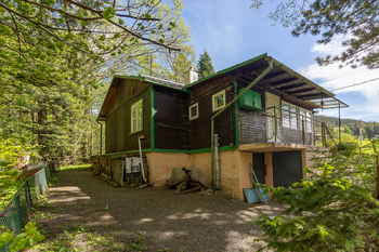 pohled od lesa - Prodej chaty / chalupy 63 m², Čeladná
