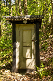 venkovní WC - Prodej chaty / chalupy 63 m², Čeladná