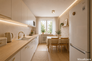 Prodej bytu 3+1 v osobním vlastnictví 73 m², Praha 4 - Hodkovičky