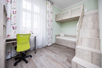 Pokoj - Prodej bytu 3+kk v osobním vlastnictví 65 m², Praha 5 - Smíchov