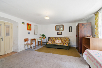Chalupa Kasejovice – obývací pokoj - Prodej chaty / chalupy 53 m², Kasejovice