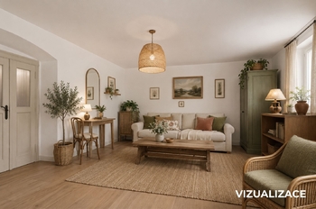 Chalupa Kasejovice – vizualizace - Prodej chaty / chalupy 53 m², Kasejovice