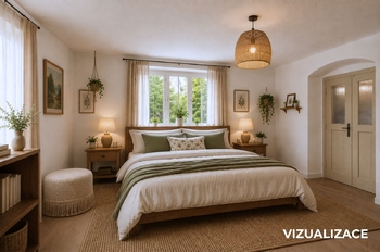 Chalupa Kasejovice – vizualizace - Prodej chaty / chalupy 53 m², Kasejovice