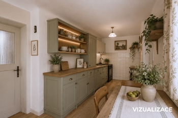 Chalupa Kasejovice – vizualizace - Prodej chaty / chalupy 53 m², Kasejovice