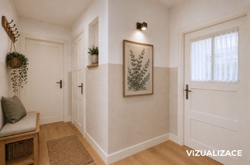 Chalupa Kasejovice – vizualizace - Prodej chaty / chalupy 53 m², Kasejovice