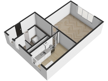 Prodej bytu 1+1 v osobním vlastnictví 43 m², Žatec