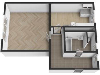 Prodej bytu 1+1 v osobním vlastnictví 43 m², Žatec