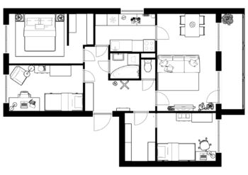 Prodej bytu 4+1 v osobním vlastnictví 78 m², Praha 9 - Újezd nad Lesy