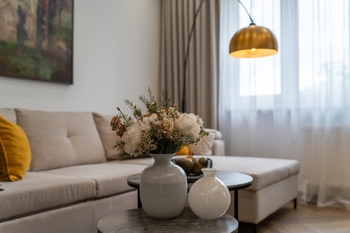 Prodej elegantního a kompletně vybaveného bytu 2+1 s balkonem, 59 m², Cihlářská čtvrť, Hodonín - Prodej bytu 2+1 v osobním vlastnictví 59 m², Hodonín