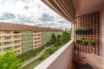 Prodej elegantního a kompletně vybaveného bytu 2+1 s balkonem, 59 m², Cihlářská čtvrť, Hodonín - Prodej bytu 2+1 v osobním vlastnictví 59 m², Hodonín