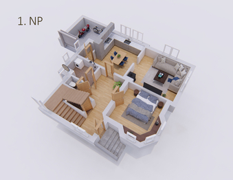 Prodej domu 240 m², Podlesí