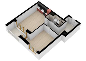 Pronájem bytu 2+kk v osobním vlastnictví 65 m², Plzeň