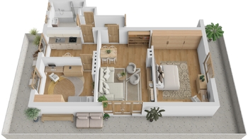 Pronájem bytu 3+1 v osobním vlastnictví 75 m², Praha 6 - Břevnov