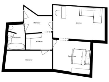 Pronájem bytu 2+1 v osobním vlastnictví 69 m², Praha 6 - Bubeneč