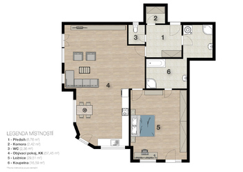 Prodej bytu atypický v osobním vlastnictví 119 m², Kladno