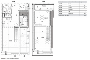 Prodej bytu 2+1 v osobním vlastnictví 59 m², Brno