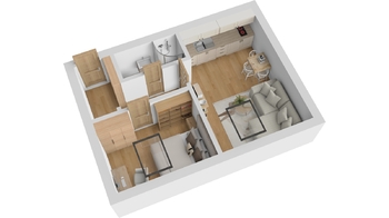 Prodej bytu 2+kk v osobním vlastnictví 35 m², Lanškroun