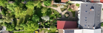 letecký snímek - Prodej nájemního domu 485 m², Kojetín