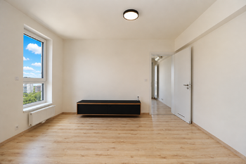 Obývací pokoj - Pronájem bytu 2+kk v osobním vlastnictví 57 m², Praha 9 - Vysočany