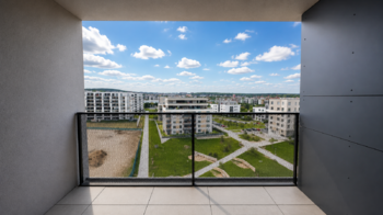 Terasa - Pronájem bytu 2+kk v osobním vlastnictví 57 m², Praha 9 - Vysočany