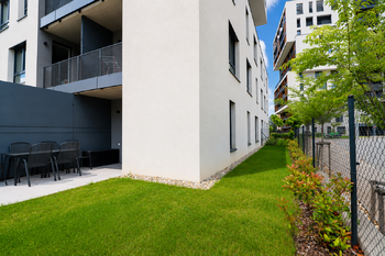 Zahrádka - Pronájem bytu 2+kk v osobním vlastnictví 57 m², Praha 9 - Vysočany