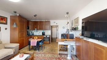 kuchyňský kout - Prodej bytu 2+kk v osobním vlastnictví 90 m², Praha 4 - Modřany