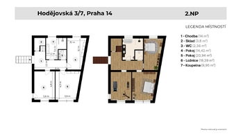 Prodej domu 232 m², Praha 9 - Kyje