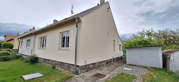 Pohled na dům ze zahrady - Prodej domu 66 m², Vyškov