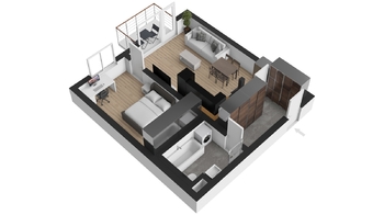 Prodej bytu 2+kk v osobním vlastnictví 53 m², Hostivice