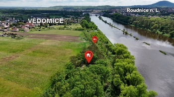 Poloha a okolí chaty - Prodej chaty / chalupy 40 m², Vědomice 
