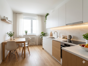 AI kuchyně - Prodej bytu 3+1 v osobním vlastnictví 73 m², Praha 4 - Chodov