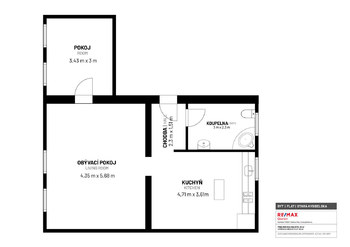 Prodej bytu 2+1 v osobním vlastnictví 67 m², Karlovy Vary