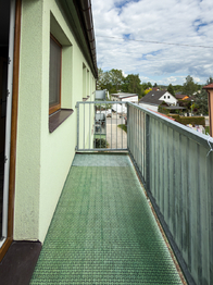 Balkon - Prodej bytu 3+1 v osobním vlastnictví 75 m², Trhové Sviny