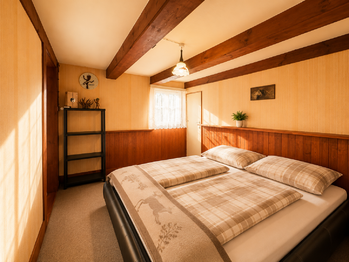 Ložnice v 1. patře - Prodej chaty / chalupy 80 m², Jílové u Prahy