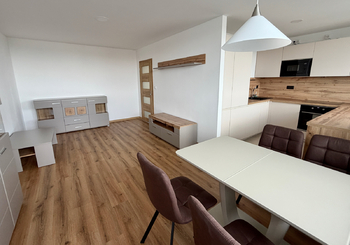 Obývací pokoj  - Pronájem bytu 3+kk v osobním vlastnictví 67 m², Praha 10 - Strašnice