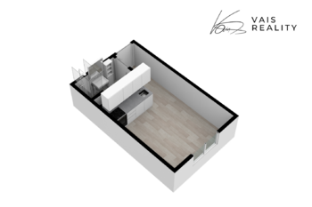 Pronájem bytu 1+kk v osobním vlastnictví 21 m², Ústí nad Labem