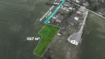 Prodej pozemku 1167 m², Ledce