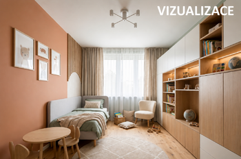 Vizualizace - Prodej bytu 3+kk v osobním vlastnictví 57 m², Hustopeče