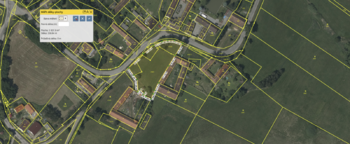 Pronájem pozemku 2837 m², Dříteň