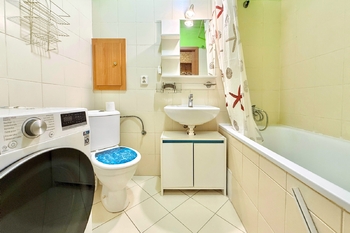 koupelna - Prodej bytu 2+kk v osobním vlastnictví 43 m², Milovice