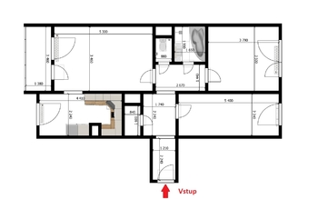 Prodej bytu 3+1 v osobním vlastnictví 69 m², Praha 4 - Chodov
